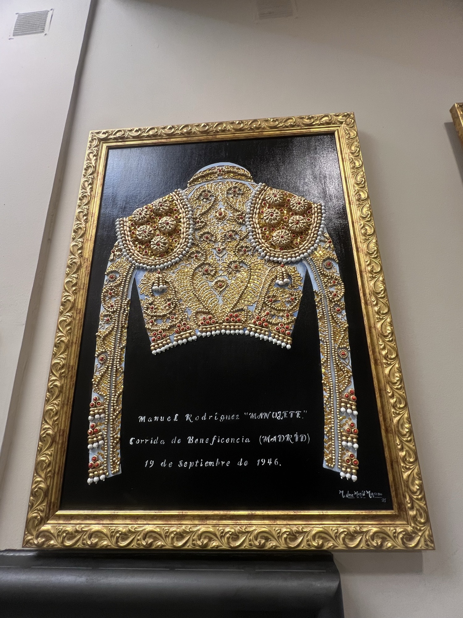 Pintura — Corrida de Beneficencia, Madrid 1946